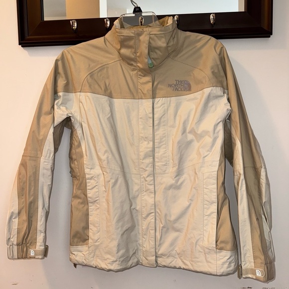 The North Face HyVent Varius Guide Jacket Parka Ivory Women’s Small - Picture 1 of 8